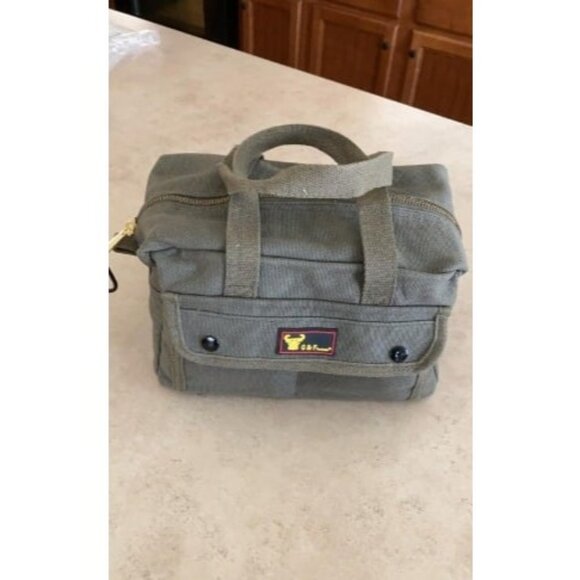 Government Issued Style Mechanics Heavy Duty Tool Bag with Brass - Picture 1 of 2